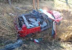 Groźny wypadek w Sulmierzycach Groźny wypadek w Sulmierzycach