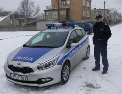 Nowy samochód dla kobylińskiej policji Nowy samochód dla kobylińskiej policji