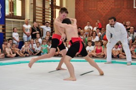 Przedszkolaki walczyły na dohyo Przedszkolaki walczyły na dohyo