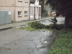 Gwałtowne burze w powiecie Gwałtowne burze w powiecie