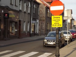 Zmiana na ul. Piastowskiej Zmiana na ul. Piastowskiej