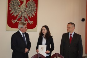 Stypendyści w starostwie Stypendyści w starostwie