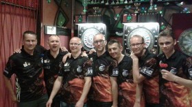 Strzecha Dart Team na podium Strzecha Dart Team na podium